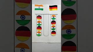 India Flag ❤️ Germany Flag  Independence Day Drawing  Republic Day Drawing art short shorts [upl. by Rebeca]