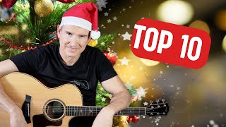 Top 10 Weihnachtslieder zum Mitsingentotal easy [upl. by Htebsle]