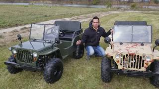 Driving The OffRoad On Road UTV Golf Cart Mini Truck From SaferWholesalecom [upl. by Amyaj]