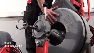 RIDGID  Drum Drain Cleaning Machines [upl. by Lear]