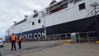 Manannan PreBoarding in Liverpool 🇮🇲 Steam Packet [upl. by Amsden]