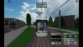 Tram and Bus Simulator Roblox [upl. by Kato493]