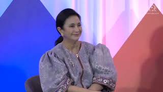 Leni Robredo answers questions from the audience at the She Talks Asia Summit 2024 [upl. by Nikita503]