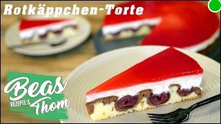 Rotkäppchen Torte ❤️ ein wunderschöner Kuchenklassiker [upl. by Lanod596]