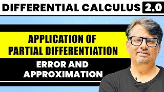 Differential Calculus  Error and Approximation  By GP Sir [upl. by Naeroled]