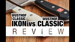 Wusthof Classic Ikon vs Classic Which One to Buy [upl. by Ahcsim]