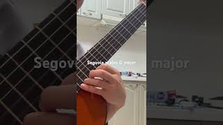 Segovia scales G major guitar [upl. by Formica]