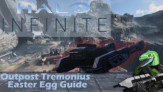 Outpost Tremonius Easter Egg Guide  Halo Infinite [upl. by Yelnek]