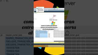 Bloqueos y contenciones en sql softwaredeveloper microsoft dataengineer dataanalysis shorts [upl. by Eceinej]