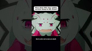 How can this weak spider survive in the depths of a mazeanime animecomicdub animeedit [upl. by Chanda331]