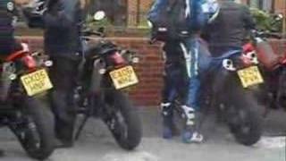 wwwxt660com rideout from brands hatch to hastings XT660X [upl. by Akerehs]