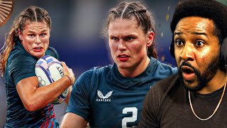 She’s A SUPERSTAR  Ilona Maher Rugby Highlights  Reaction [upl. by Orban]