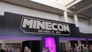 Minecon 2013 Registration Day amp Swag Bag Vlog [upl. by Lucien]