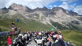 Tour Pinerolo  Galibier SerreChevalier Col du Galibier Tour de France [upl. by Wyatt]