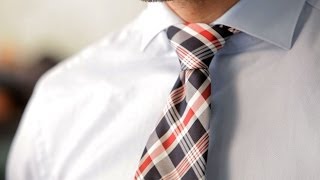 How to Tie a Nicky Knot  Mens Fashion [upl. by Norrat]