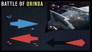 The BATTLE OF ORINDA amp the End of the GALACTIC CIVIL WAR  Star Wars Battle Breakdown [upl. by Lucrece610]