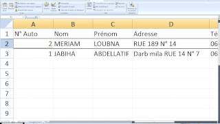 Comment créer une base des données avec MACRO EXCEL [upl. by Anailuj864]