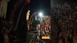 kecak part2 dance dancevideo seni traditional trading beach uluwatubeach sunset [upl. by Emmaline204]