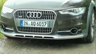 Audi A6 Allroad Quattro 2012 Testfahrt und Vorstellung des KombiOffroaders [upl. by Lamphere339]