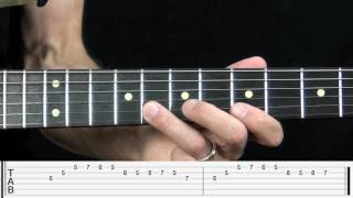 Blues Lick Over the IV Chord Lesson [upl. by Baldwin]