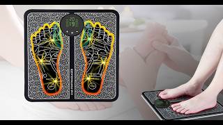 EMS Foot Massager Muscle Stimulator TENS 12 Modes 19 Intensity With Timer Setting [upl. by Ekle41]