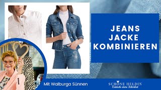 Die online Modenschau  Jeansjacke kombinieren [upl. by Ellehctim]