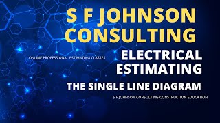 Electrical Estimating  Understanding the Single Line Diagram [upl. by Ailahtan]