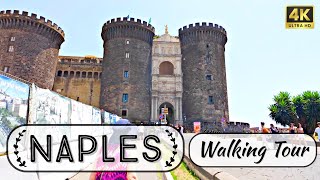 Naples Italy Walking Tour in 4K June 2024 [upl. by Macmillan785]