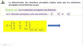 DIRECTIONS PRINCIPALES DU TENSEUR DE CONTRAINTES Cours et exemples dapplication [upl. by Born]