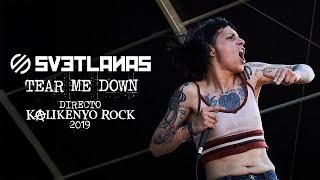 Svetlanas  Tear me down Directo Kalikenyo Rock 2019 [upl. by Josler]