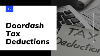 6 Doordash Tax Deductions Every Driver Must Know [upl. by Samale741]