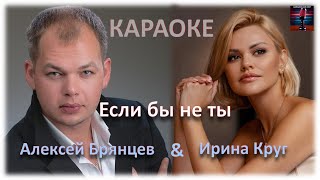 Ирина Круг И Алексей Брянцев Если бы не ты Караоке [upl. by Quill176]