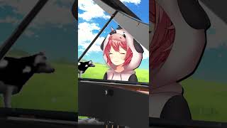 Piano Prodigy Monika🎹DDLC Voiced Animation ddlc shorts monika polishcow [upl. by Lorre614]