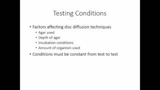 Disc Diffusion Susceptibility Methods [upl. by Enahsal]