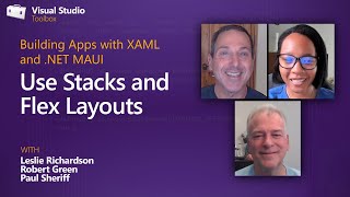 Use Stacks and Flex Layouts 4 of 18  Building Apps with XAML and NET MAUI [upl. by Olin77]