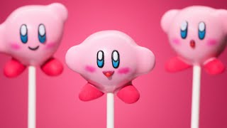 KIRBY CAKE POPS  NERDY NUMMIES [upl. by Alegnaed]