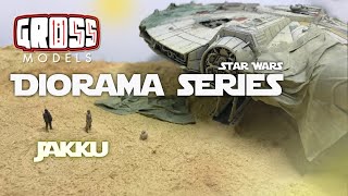 Jakku 1144 diorama Complete build [upl. by Notyalc]