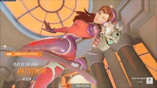 What 10 Hours on DVA Look Like  Overwatch 2 [upl. by Sabu]