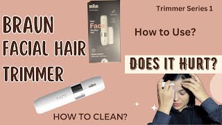 Braun Face Mini Hair Remover for Women  Review After 1 Year of Use  Honest Review [upl. by Roberts]