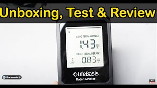 The Life Basis Radon Detector RN55  Is it Worth Your Money [upl. by Hobey]