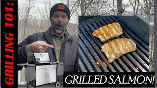 Grilling 101  Salmon EASY [upl. by Yzzik]