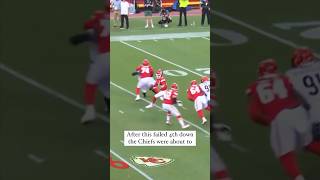 The Chiefs get the luckiest penalties shorts nfl chiefs bengals [upl. by Lydia]