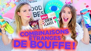 ON GOÛTE VOS COMBINAISONS ÉTRANGES DE BOUFFE  2e peau [upl. by Yznyl]