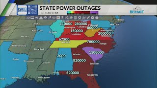 Kentucky power outages 10 pm 9272024 update [upl. by Ynohtnael]