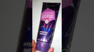 Freeman Cosmic peel off Mask youtubeshorts holographic peeloffmasks skincare [upl. by Hankins347]