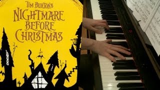 Poor Jack  Nightmare Before Christmas  Piano [upl. by Franza768]