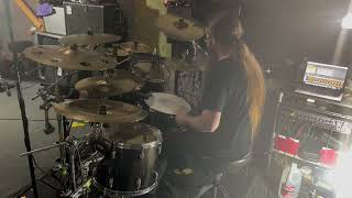 “Covering Fire” by Havok drum cover [upl. by Brnaby252]