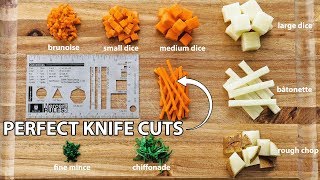 How to Master Basic Knife Skills  Knife Cuts 101 [upl. by Deena]