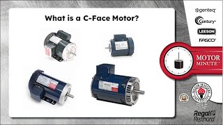 Motor Minute™ Technical Tip What is a CFace Motor [upl. by Irreg776]