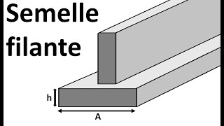 Dimensionnement des semelles filantes [upl. by Johnette]